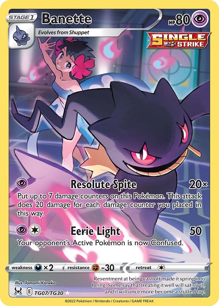 Banette (TG07/TG30) [Sword & Shield: Lost Origin] - The Mythic Store | 24h Order Processing