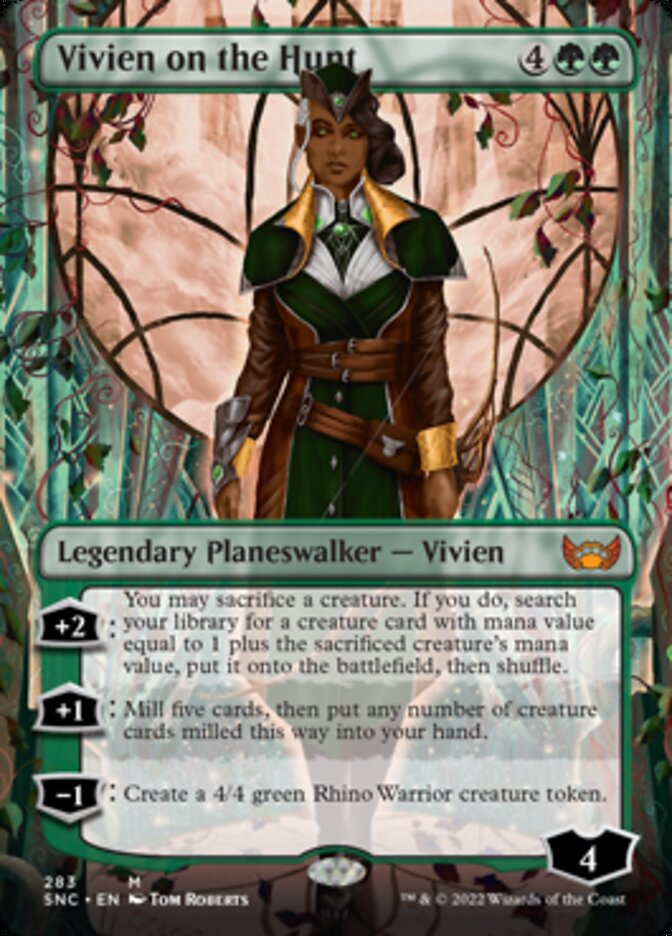 Vivien on the Hunt (Borderless) [Streets of New Capenna] - The Mythic Store | 24h Order Processing