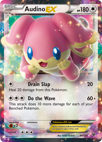 Audino EX (84/124) [XY: Fates Collide] - The Mythic Store | 24h Order Processing