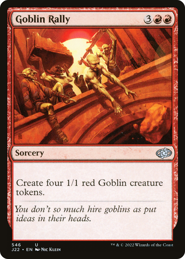 Goblin Rally [Jumpstart 2022] - The Mythic Store | 24h Order Processing