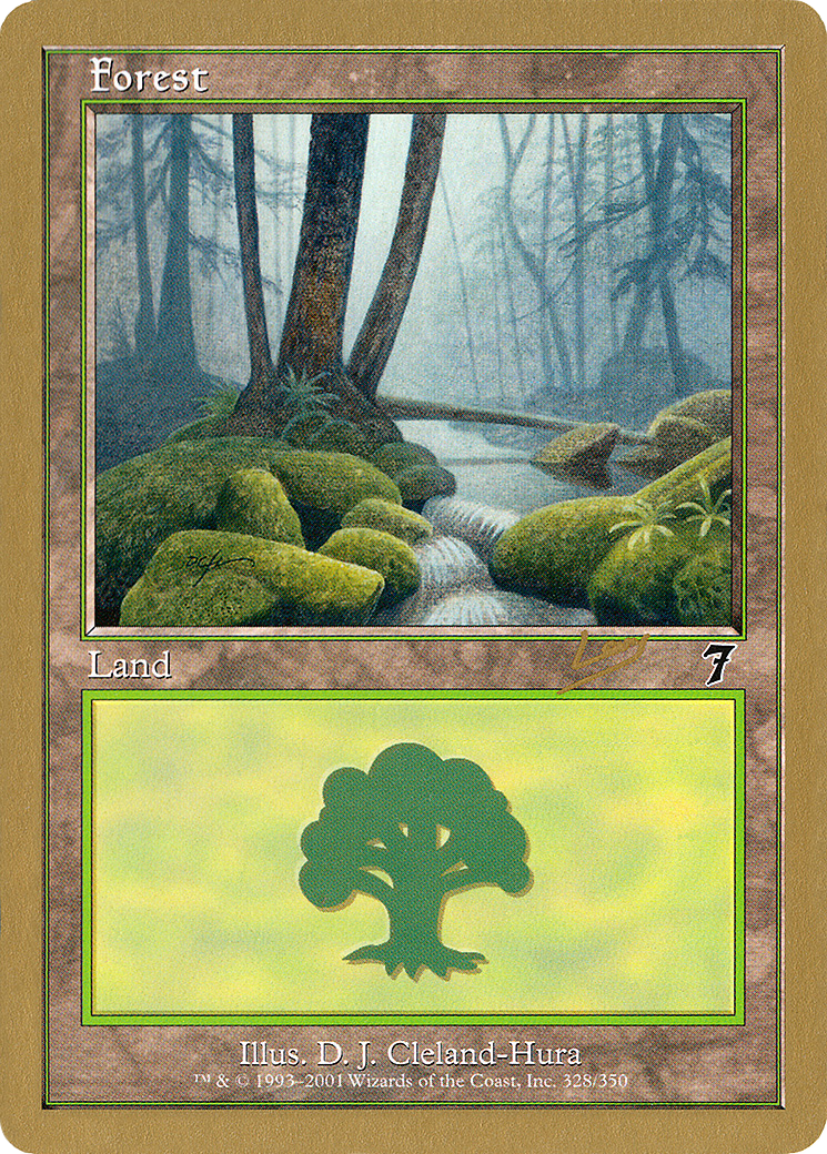 Forest (rl328) (Raphael Levy) [World Championship Decks 2002] - The Mythic Store | 24h Order Processing