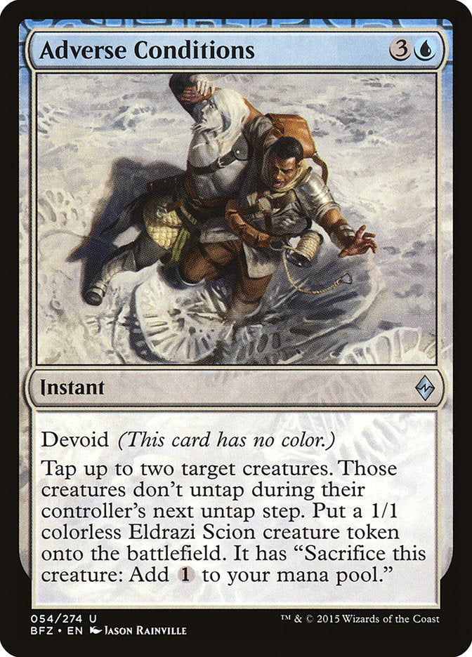 Adverse Conditions [Battle for Zendikar] - The Mythic Store | 24h Order Processing