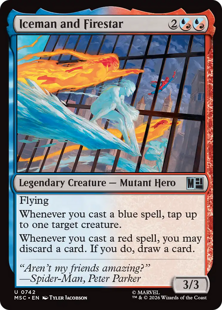Iceman and Firestar [Marvel Super Heroes] - The Mythic Store | 24h Order Processing