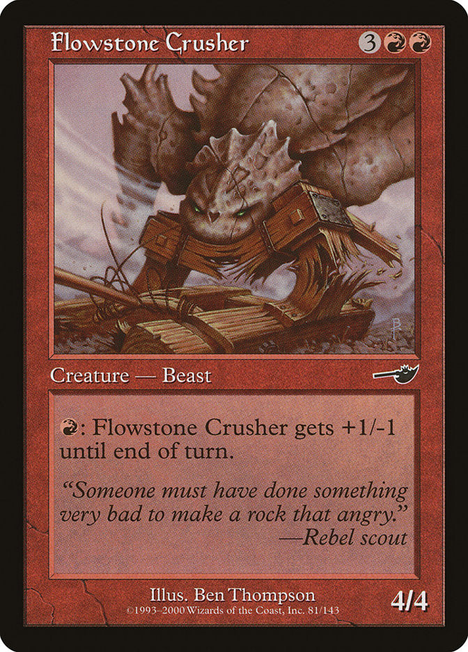 Flowstone Crusher [Nemesis] - The Mythic Store | 24h Order Processing