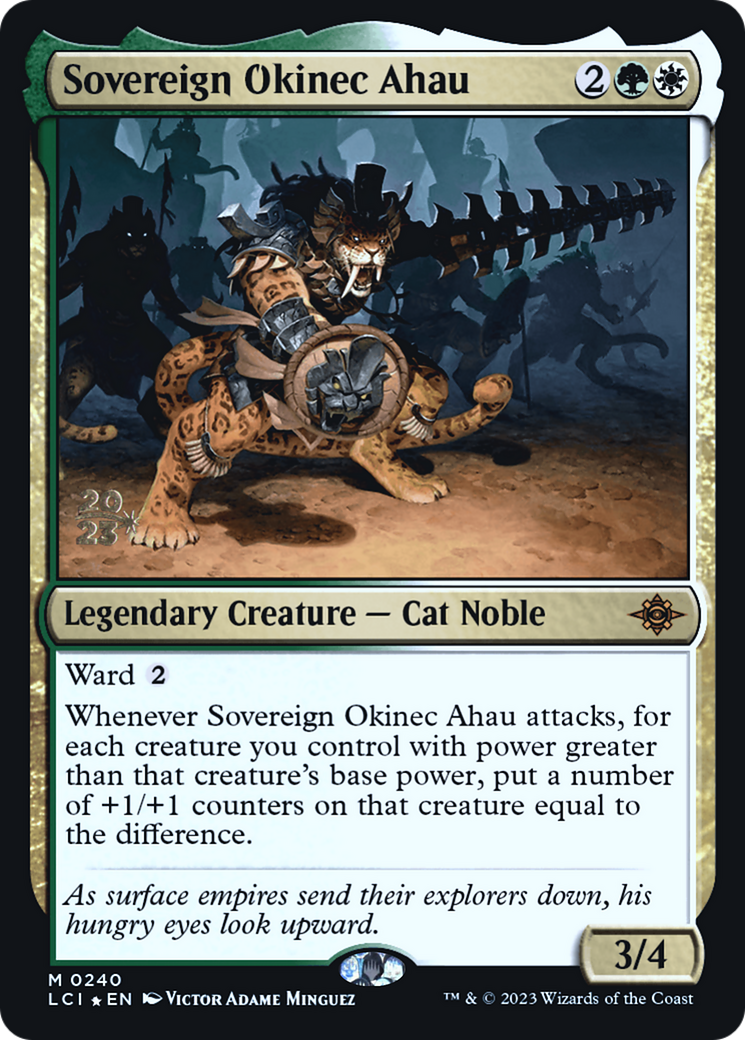 Sovereign Okinec Ahau [The Lost Caverns of Ixalan Prerelease Cards] - The Mythic Store | 24h Order Processing