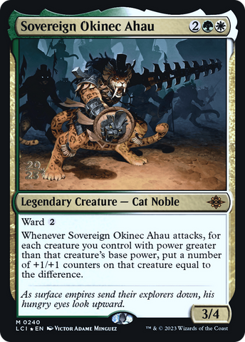Sovereign Okinec Ahau [The Lost Caverns of Ixalan Prerelease Cards] - The Mythic Store | 24h Order Processing