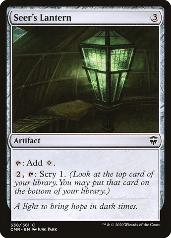 Seer's Lantern [Commander Legends] - The Mythic Store | 24h Order Processing