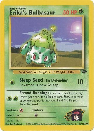 Erika's Bulbasaur (39/132) [Gym Challenge Unlimited] - The Mythic Store | 24h Order Processing