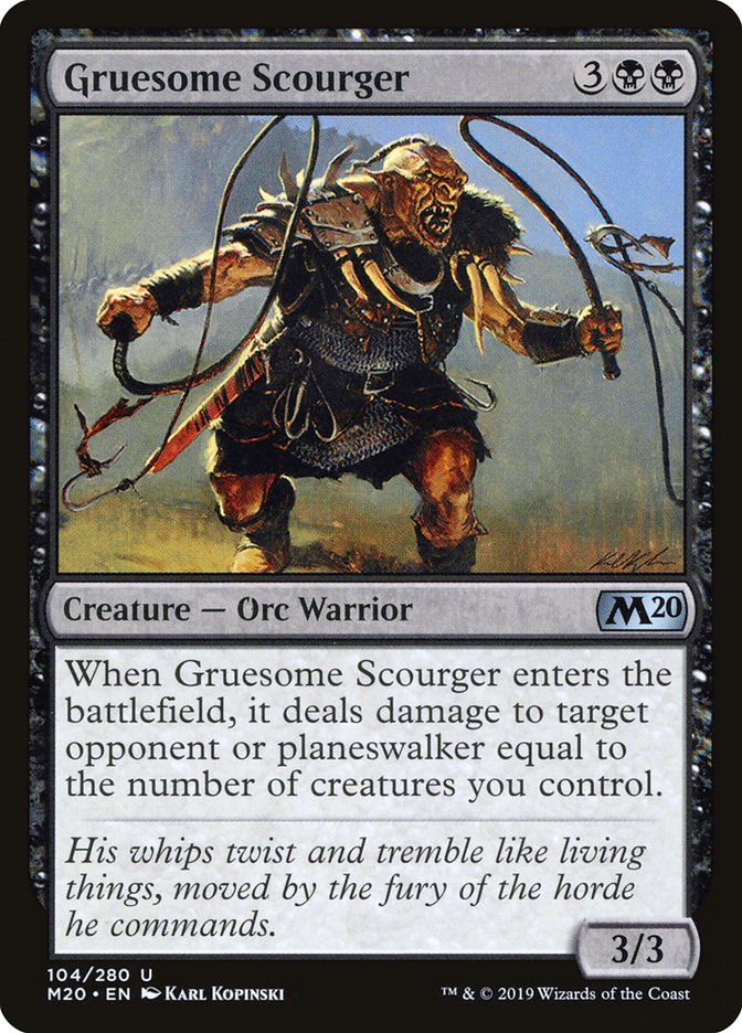 Gruesome Scourger [Core Set 2020] - The Mythic Store | 24h Order Processing