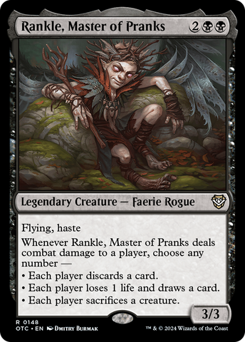 Rankle, Master of Pranks [Outlaws of Thunder Junction Commander] - The Mythic Store | 24h Order Processing
