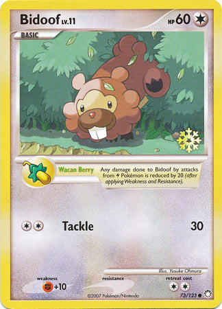 Bidoof (73/123) [Countdown Calendar Promos] - The Mythic Store | 24h Order Processing