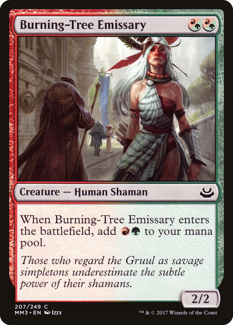 Burning-Tree Emissary [Modern Masters 2017] - The Mythic Store | 24h Order Processing