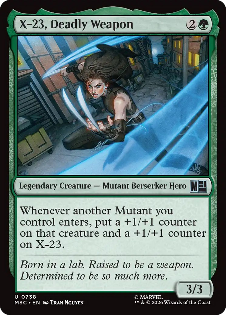 X-23, Deadly Weapon [Marvel Super Heroes Commander] - The Mythic Store | 24h Order Processing