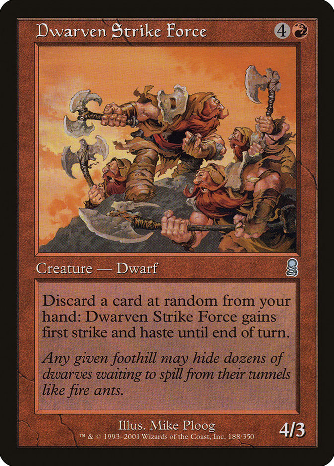 Dwarven Strike Force [Odyssey] - The Mythic Store | 24h Order Processing