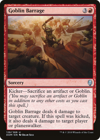 Goblin Barrage [Dominaria] - The Mythic Store | 24h Order Processing