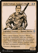 Abdel Adrian, Gorion's Ward (Showcase) [Commander Legends: Battle for Baldur's Gate] - The Mythic Store | 24h Order Processing