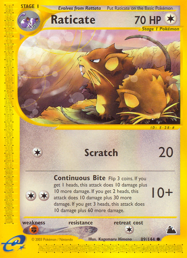 Raticate (89/144) [Skyridge] - The Mythic Store | 24h Order Processing