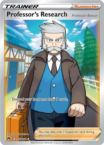 Professor's Research (150/159) (Full Art) [Sword & Shield: Crown Zenith] - The Mythic Store | 24h Order Processing