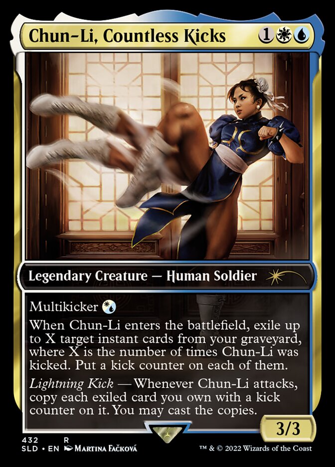 Chun-Li, Countless Kicks [Secret Lair Drop Series] - The Mythic Store | 24h Order Processing