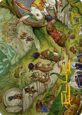 For the Common Good Art Card (43/54) (Gold-Stamped Signature) [Bloomburrow Art Series] - The Mythic Store | 24h Order Processing