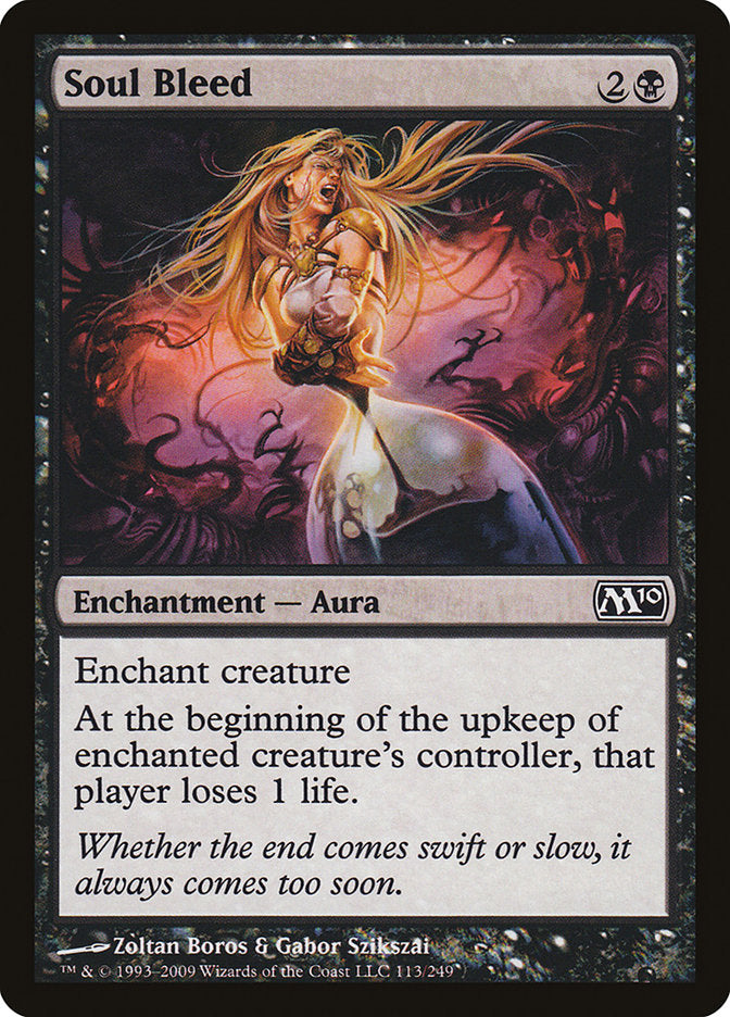 Soul Bleed [Magic 2010] - The Mythic Store | 24h Order Processing