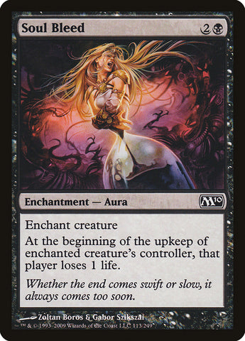 Soul Bleed [Magic 2010] - The Mythic Store | 24h Order Processing