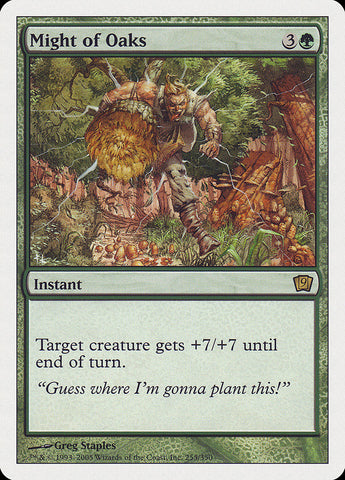 Might of Oaks [Ninth Edition] - The Mythic Store | 24h Order Processing
