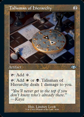 Talisman of Hierarchy (Retro) [Modern Horizons] - The Mythic Store | 24h Order Processing
