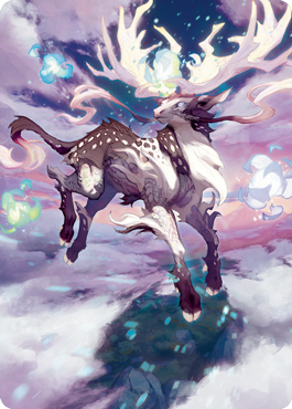 Hinata, Dawn-Crowned Art Card [Kamigawa: Neon Dynasty Art Series] - The Mythic Store | 24h Order Processing