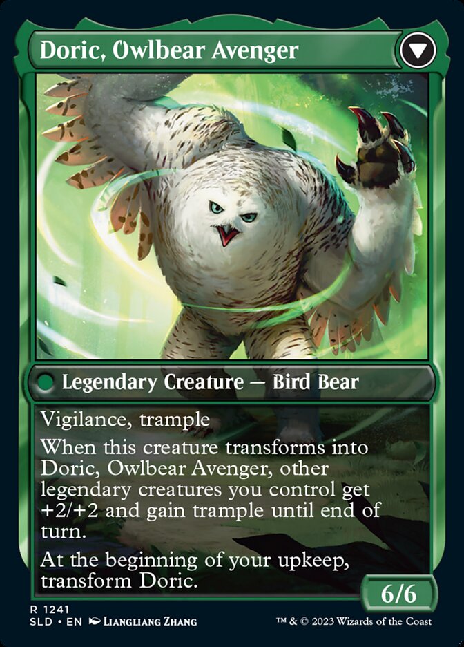 Doric, Nature's Warden // Doric, Owlbear Avenger [Secret Lair Drop Series] - The Mythic Store | 24h Order Processing