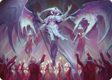 Atraxa, Grand Unifier Art Card [Phyrexia: All Will Be One Art Series] - The Mythic Store | 24h Order Processing