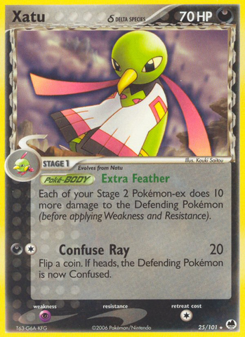 Xatu (25/101) (Delta Species) [EX: Dragon Frontiers] - The Mythic Store | 24h Order Processing