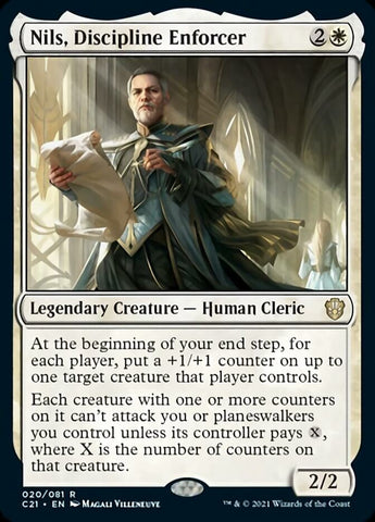 Nils, Discipline Enforcer [Commander 2021] - The Mythic Store | 24h Order Processing
