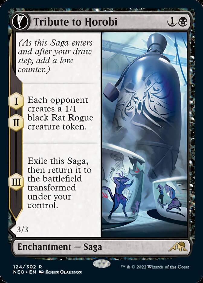 Tribute to Horobi // Echo of Death's Wail [Kamigawa: Neon Dynasty] - The Mythic Store | 24h Order Processing