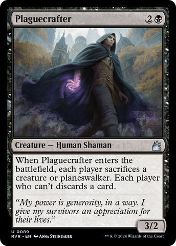 Plaguecrafter [Ravnica Remastered] - The Mythic Store | 24h Order Processing