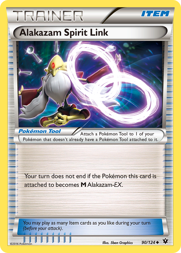 Alakazam Spirit Link (90/124) [XY: Fates Collide] - The Mythic Store | 24h Order Processing