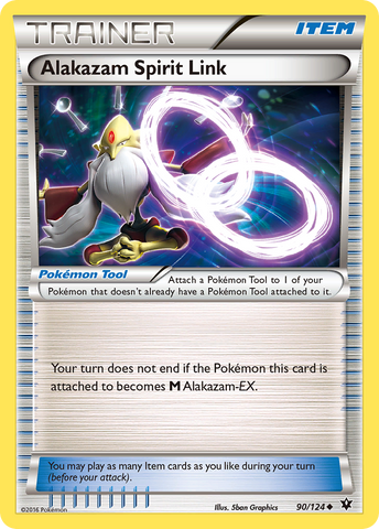 Alakazam Spirit Link (90/124) [XY: Fates Collide] - The Mythic Store | 24h Order Processing