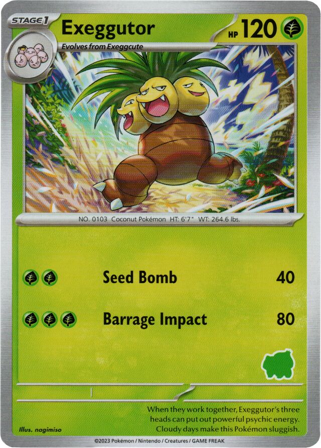 Exeggutor [My First Battle] - The Mythic Store | 24h Order Processing