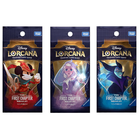 Disney Lorcana: Japanese First Chapter - Booster Pack - The Mythic Store | 24h Order Processing