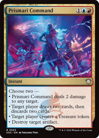 Prismari Command [Secrets of Strixhaven Commander] - The Mythic Store | 24h Order Processing