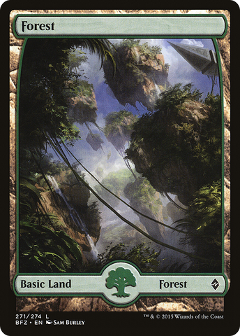 Forest (271) (Full Art) [Battle for Zendikar] - The Mythic Store | 24h Order Processing