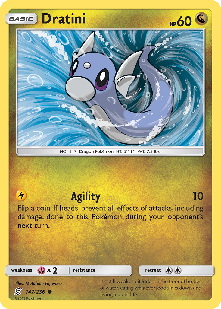 Dratini (147/236) [Sun & Moon: Unified Minds] - The Mythic Store | 24h Order Processing