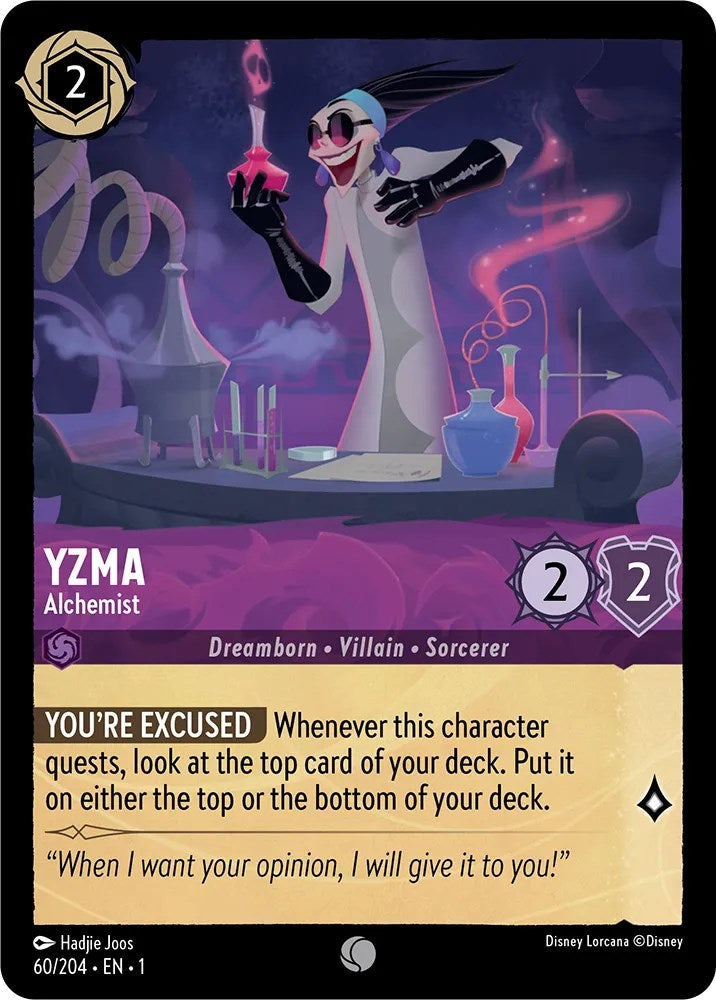 Yzma - Alchemist (60/204) [The First Chapter] - The Mythic Store | 24h Order Processing