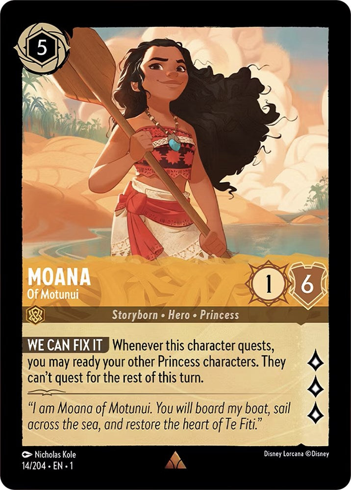 Moana - Of Motunui (14/204) [The First Chapter] - The Mythic Store | 24h Order Processing
