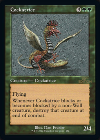 Cockatrice (Retro) [30th Anniversary Edition] - The Mythic Store | 24h Order Processing