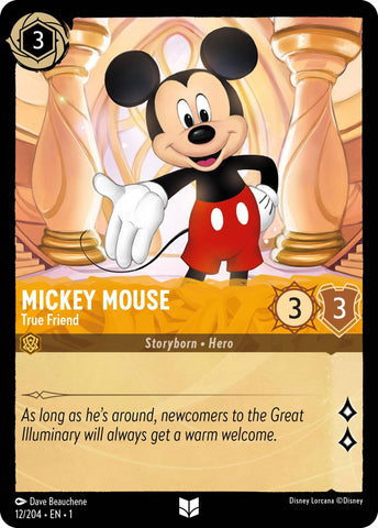Mickey Mouse - True Friend (12/204) [The First Chapter] - The Mythic Store | 24h Order Processing