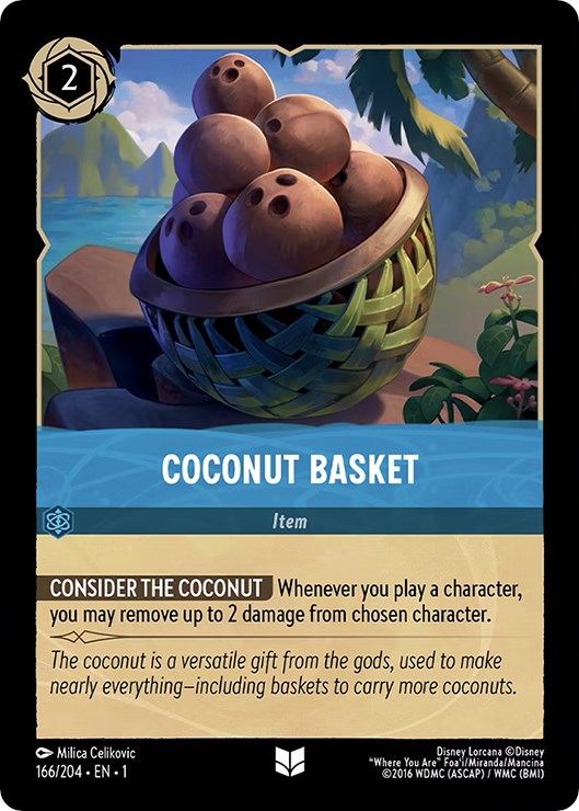 Coconut Basket (166/204) [The First Chapter] - The Mythic Store | 24h Order Processing