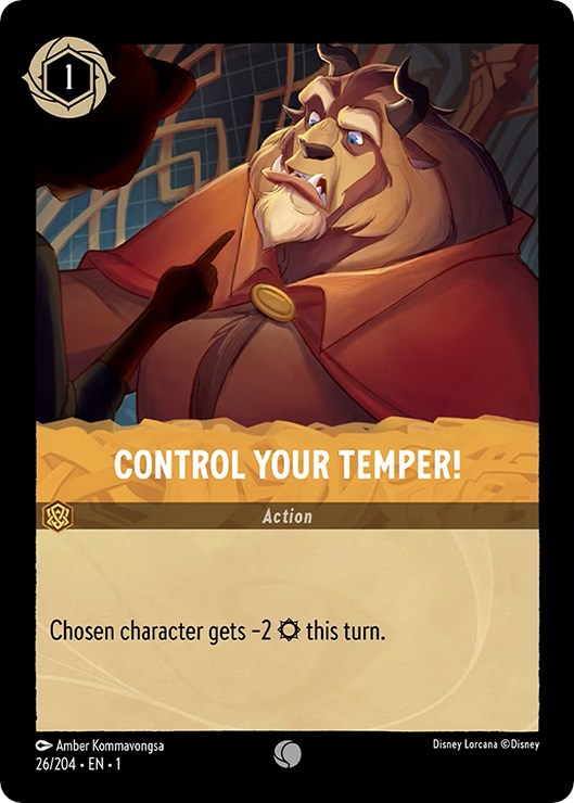 Control Your Temper! (26/204) [The First Chapter] - The Mythic Store | 24h Order Processing