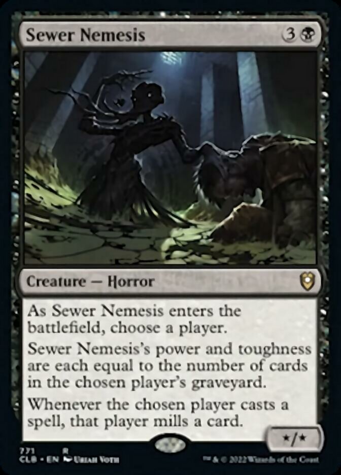 Sewer Nemesis [Commander Legends: Battle for Baldur's Gate] - The Mythic Store | 24h Order Processing