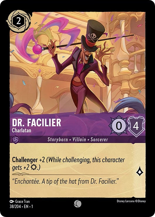 Dr. Facilier - Charlatan (38/204) [The First Chapter] - The Mythic Store | 24h Order Processing